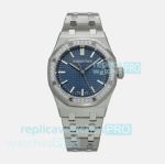 IPF Swiss Clone Audemars Piguet Royal Oak 15551ST Diamond Bezel Blue Dial Ladies' Watch 